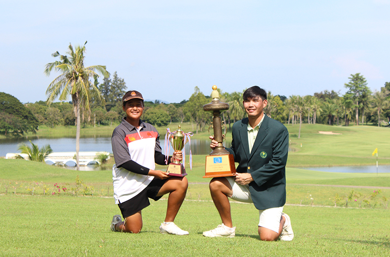 สุวัจนะ ทับทิม คว้าแชมป์ Majestic Amateur Masters 2021 กรกนก สูงปานเขา คว้าแชมป์หญิง